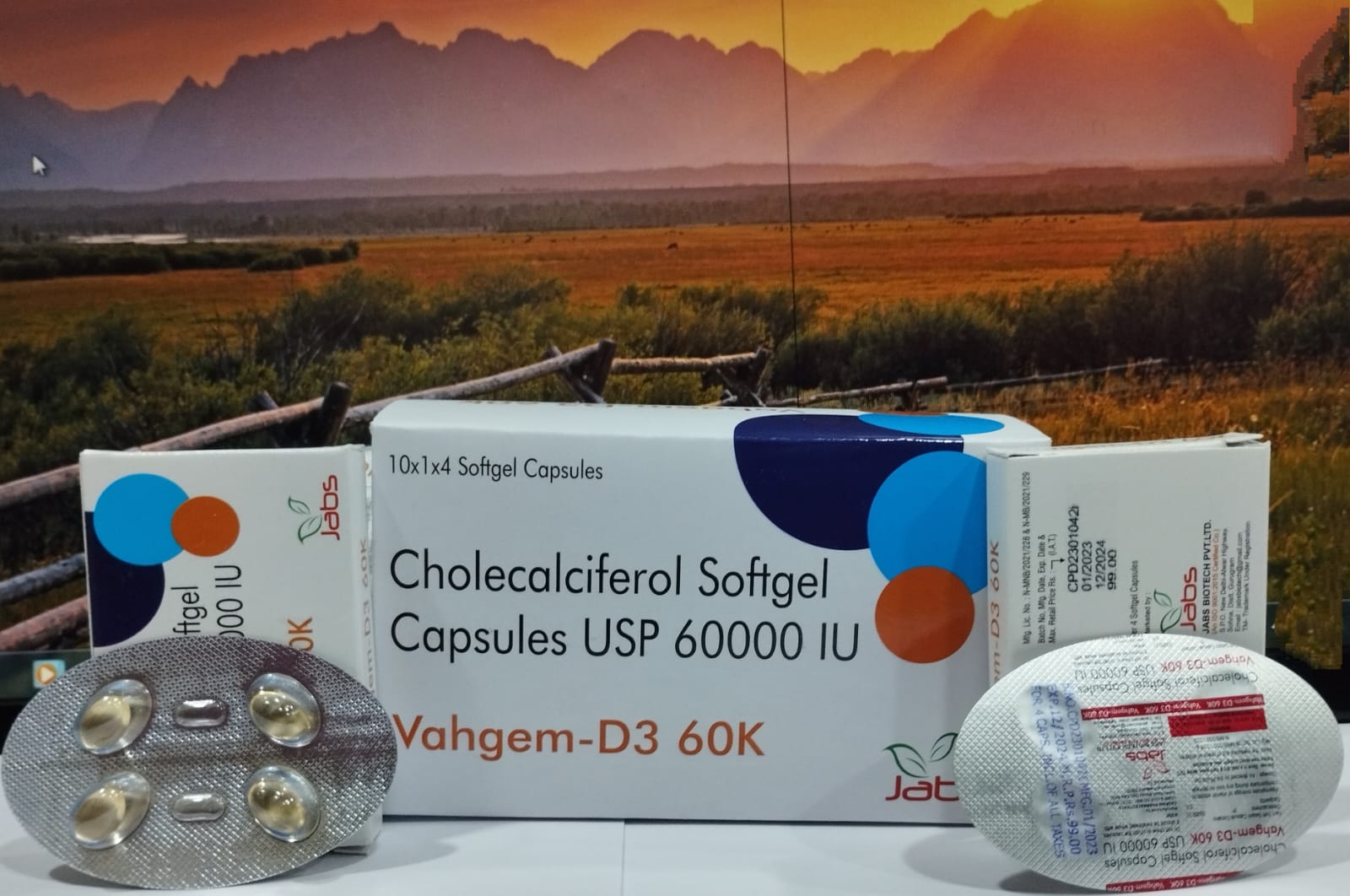 Cholecalciferol Softgel Capsules USP 60000 IU  